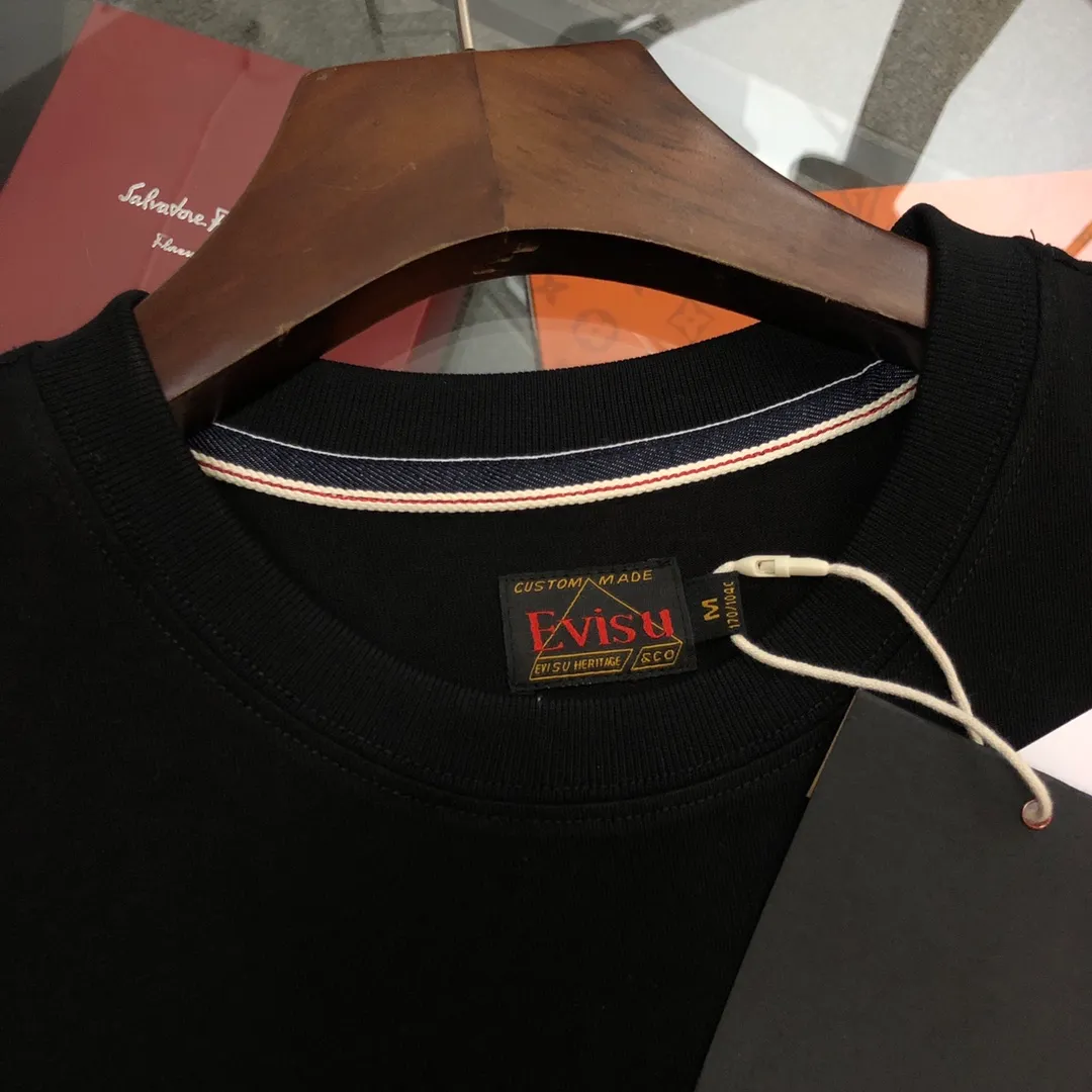 EVISU 2024ss New Arrival T ⚠ ⚠ ⚠ Quality Same Style EVISU ， ， Classic ， ， 。 Size : S ～ XXL S 44 96 68 100-120 M 46 102 70 120-140 L 48 108 72 140-160 XL 50 116 74 160-180 XXL 52 122 76 180